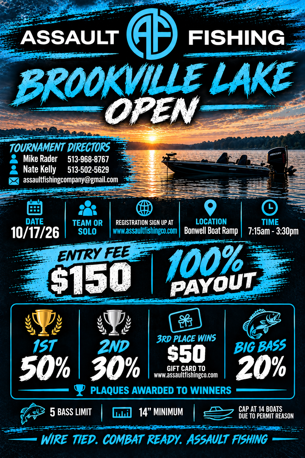 Assault Fishing Brookville Open